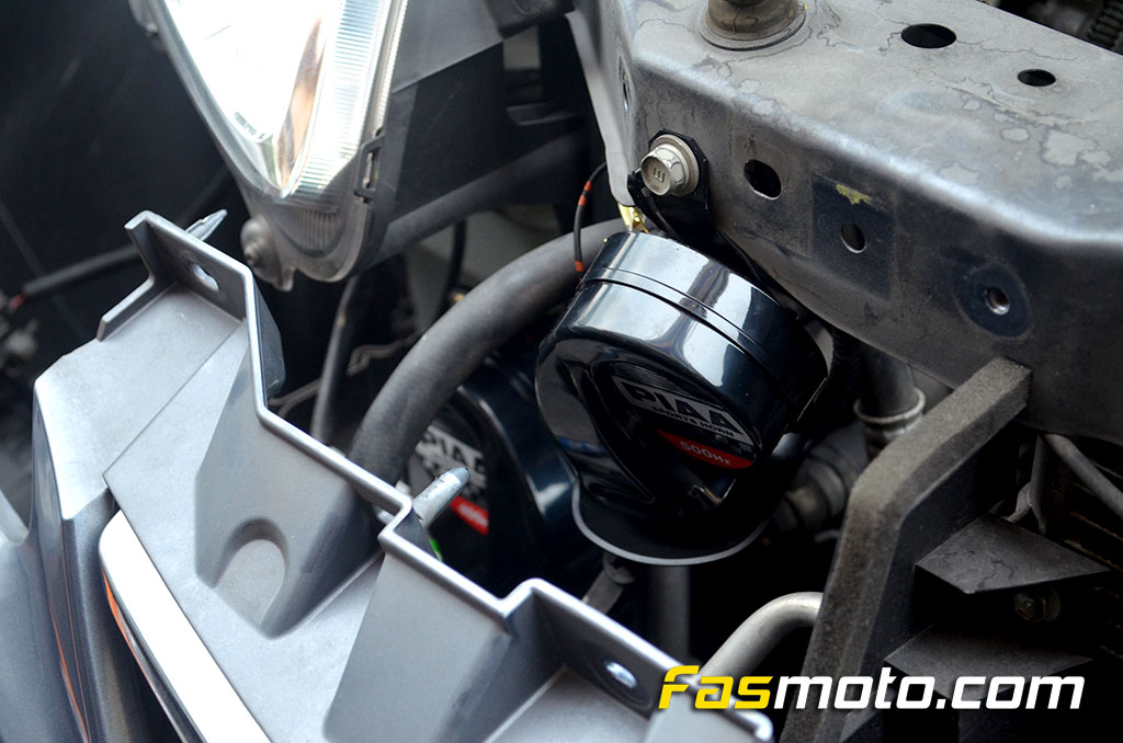 PIAA Twin Horn Install into Perodua Alza