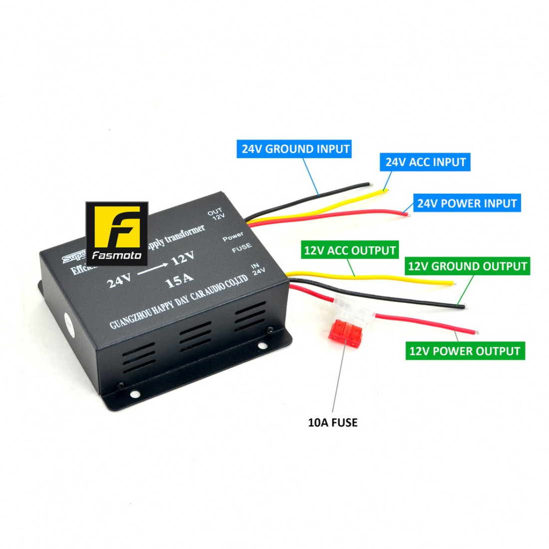 24v to 12v 15A Step Down Transformer Malaysia