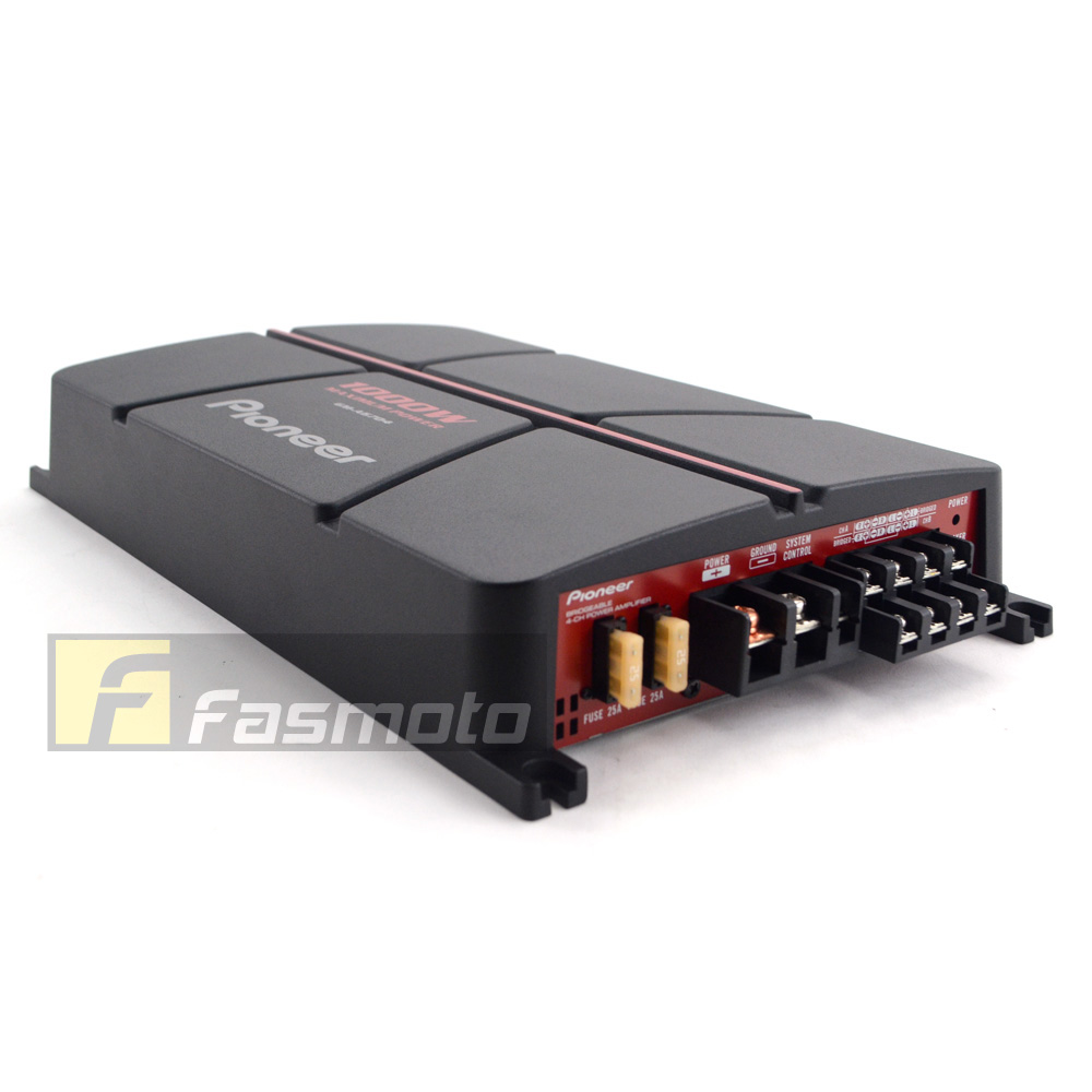 Genuine Pioneer GM-A6704 4 Channel Bridgeable Class AB Car Amplifier ...