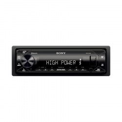 SONY DSX-GS80 Single DIN High-power Digital Media Receiver with Bluetooth USB 4 x 100W (45W RMS) (No CD)
