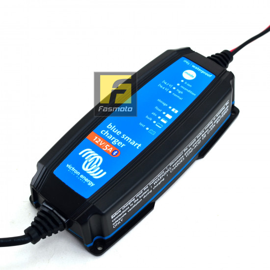 Victron Energy Blue Smart 12V 5A Waterproof Bluetooth Battery Charger  (BPC120531104)